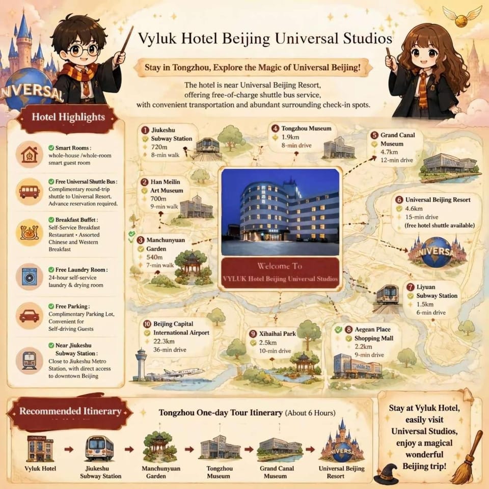 VYLUK Hotel Beijing Universal Studios Hotel in Beijing