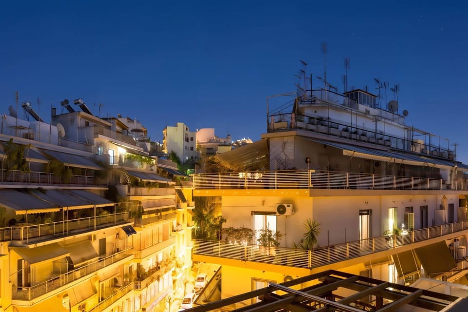 5th flr Boho Studio In Exarheia With Private Balcony Apartment in Athens