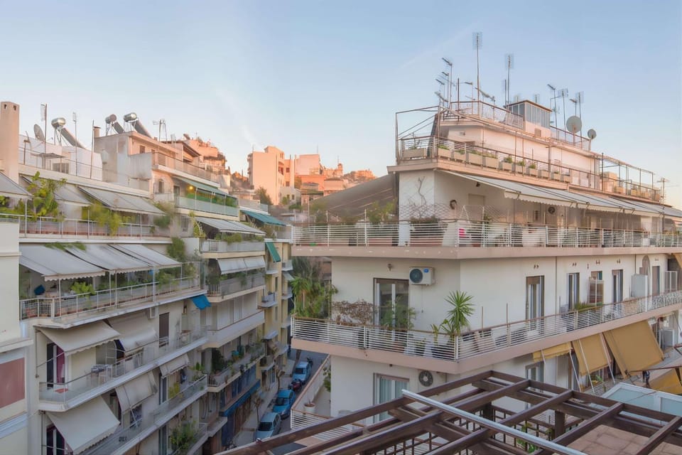 5th flr Boho Studio In Exarheia With Private Balcony Apartment in Athens
