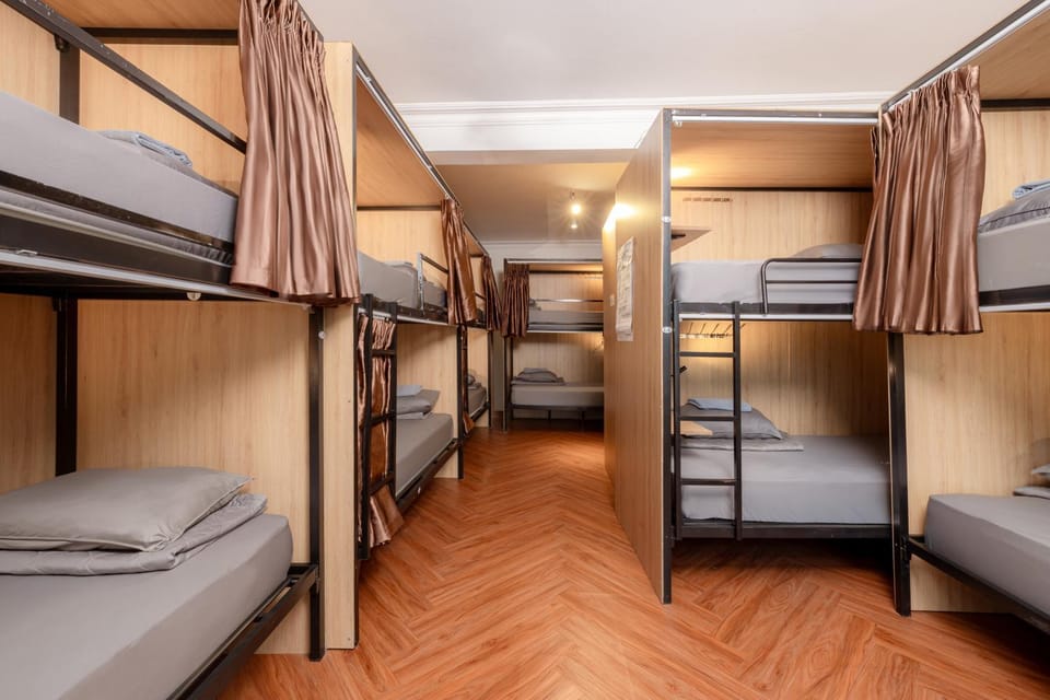 Photo of the whole room, bunk bed