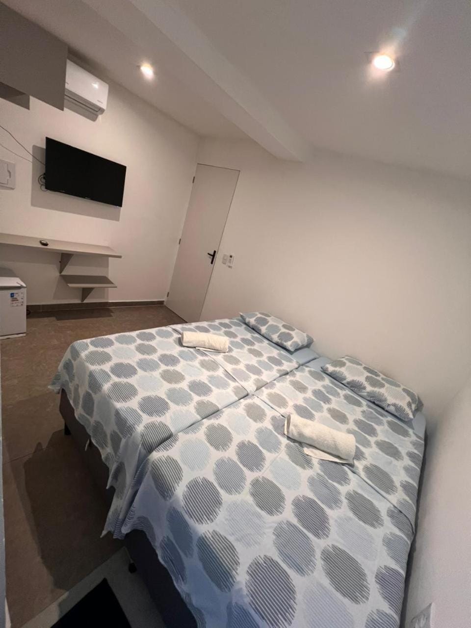 Bed, TV and multimedia, minibar, air conditioner