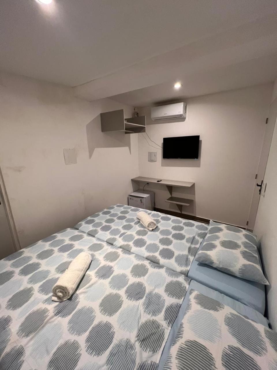 Bed, TV and multimedia, minibar, air conditioner