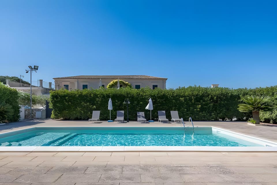 Property building, Living room, Swimming pool
