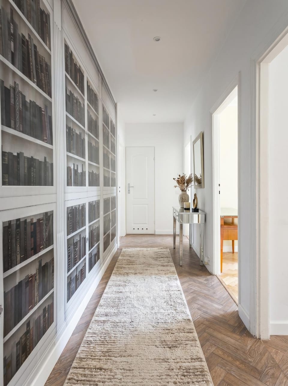 Library, wardrobe