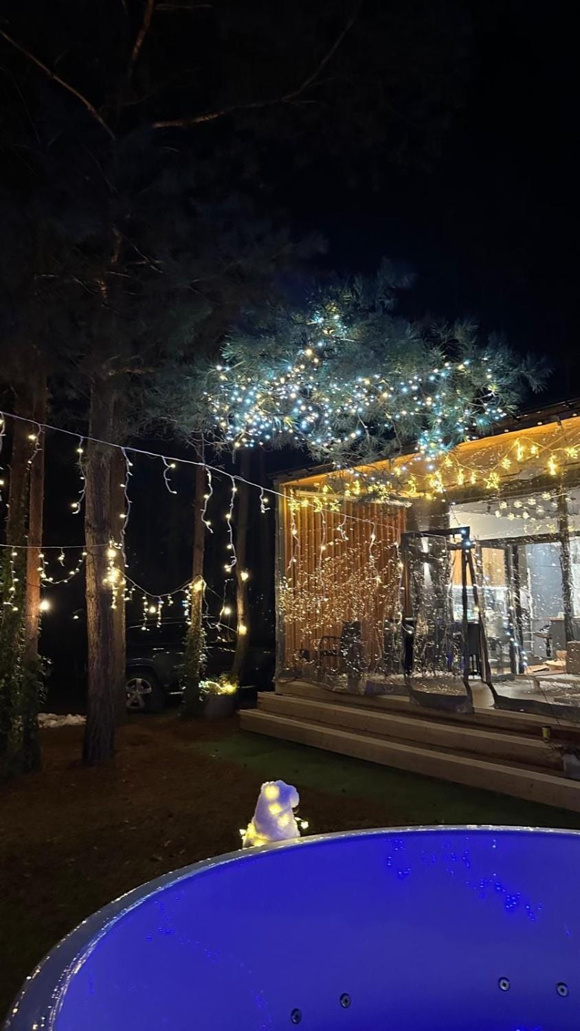 LEŚNY LUZ domek z jacuzzi w lesie nad jeziorem, duży taras, ognisko, gril, basen House in Poland