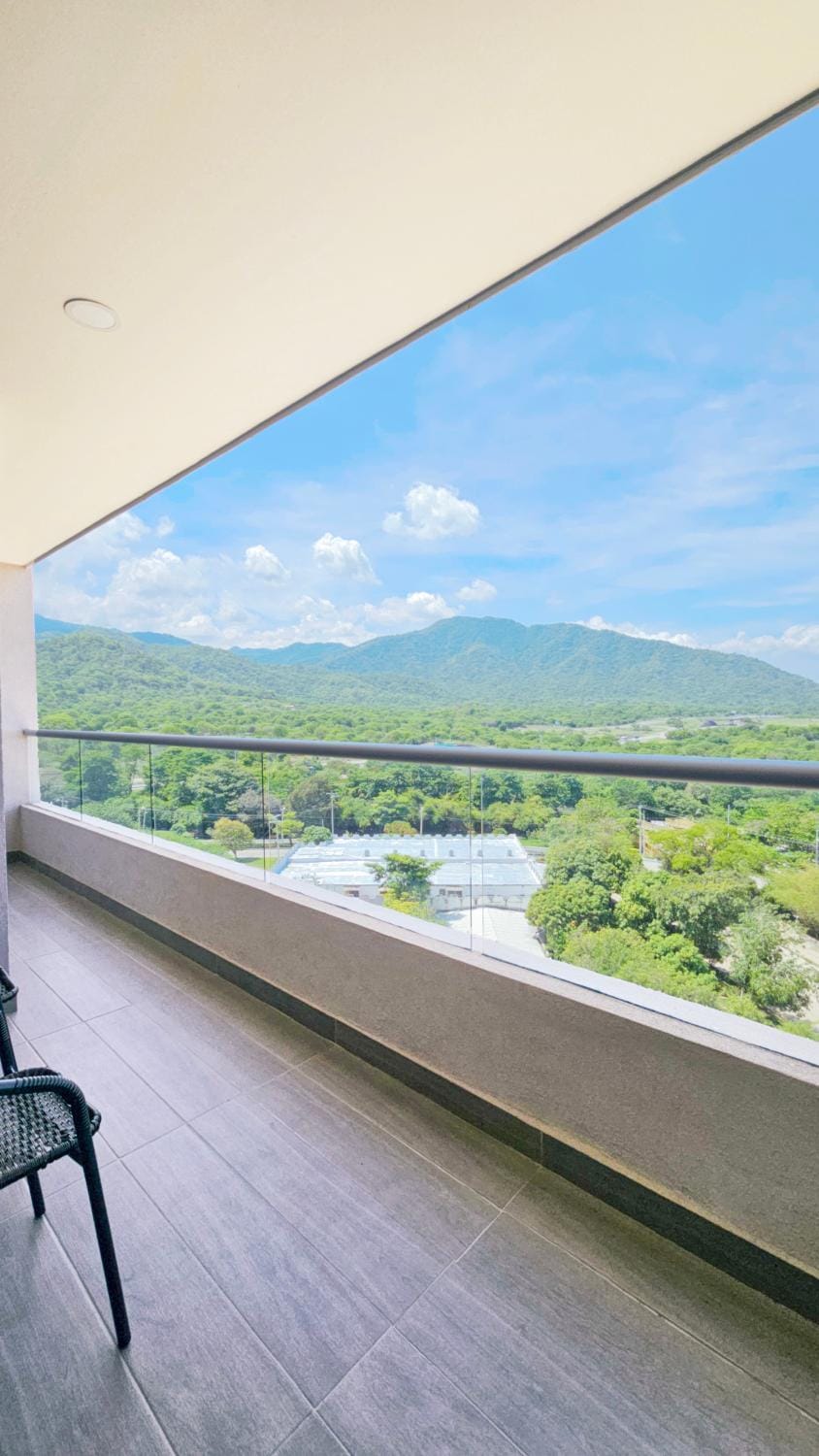 Balcony/Terrace, Mountain view