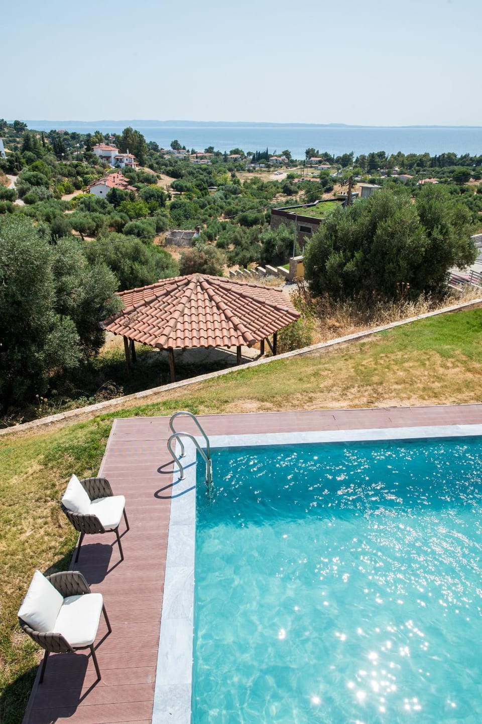 Day, Natural landscape, Pool view, Sea view, Swimming pool