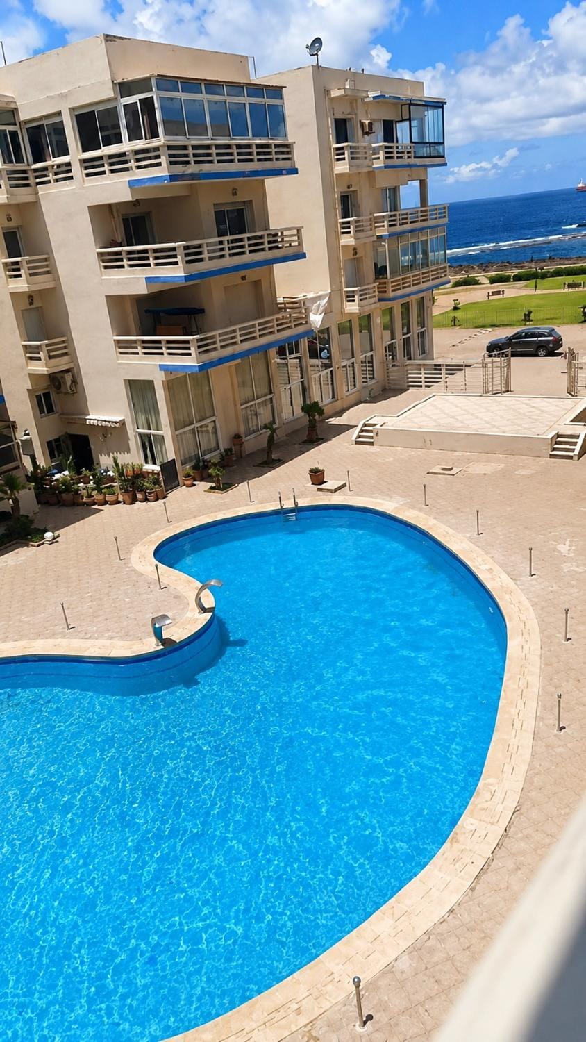 Pool view, Sea view, Swimming pool
