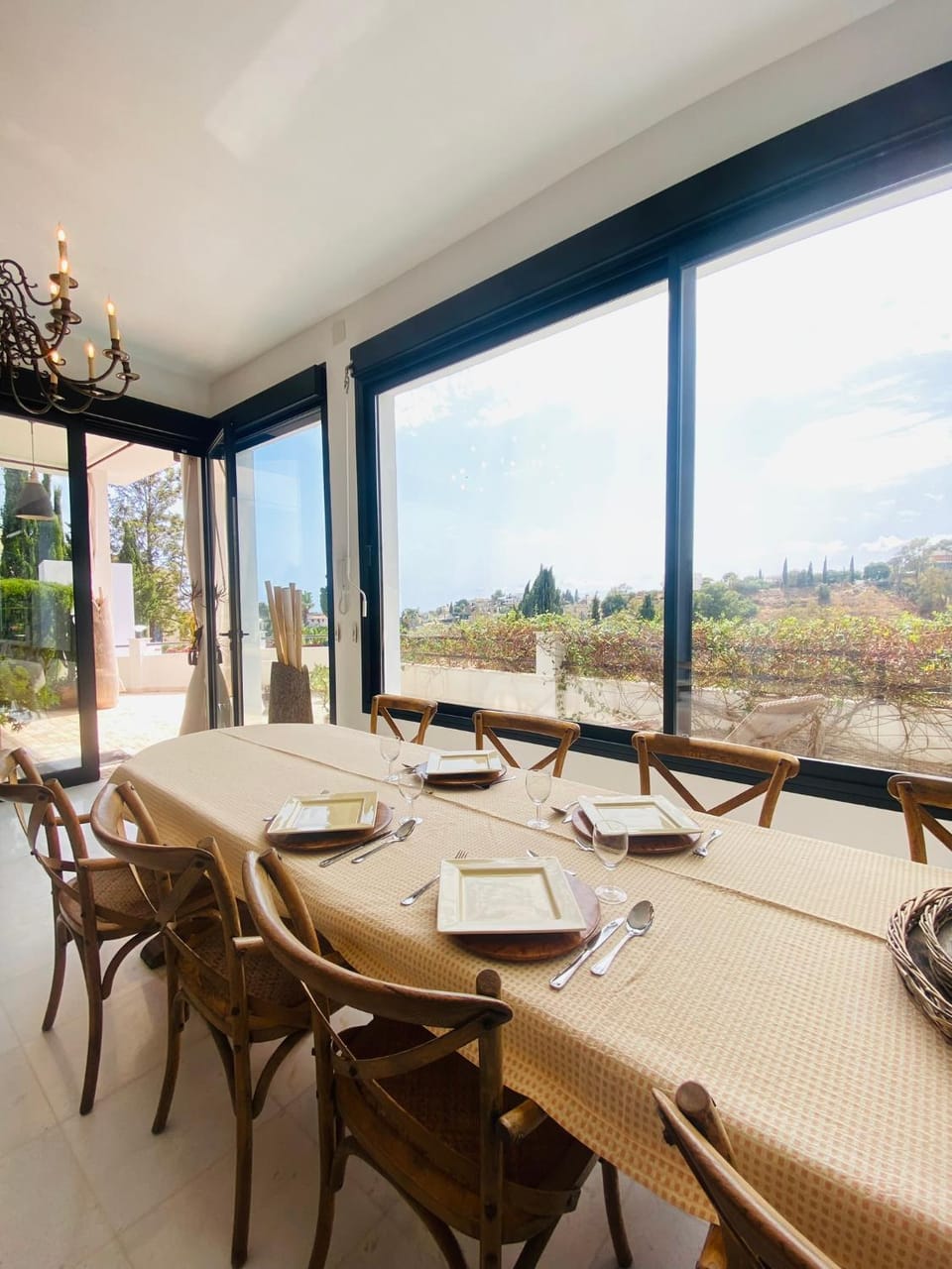 Day, View (from property/room), Living room, Dining area