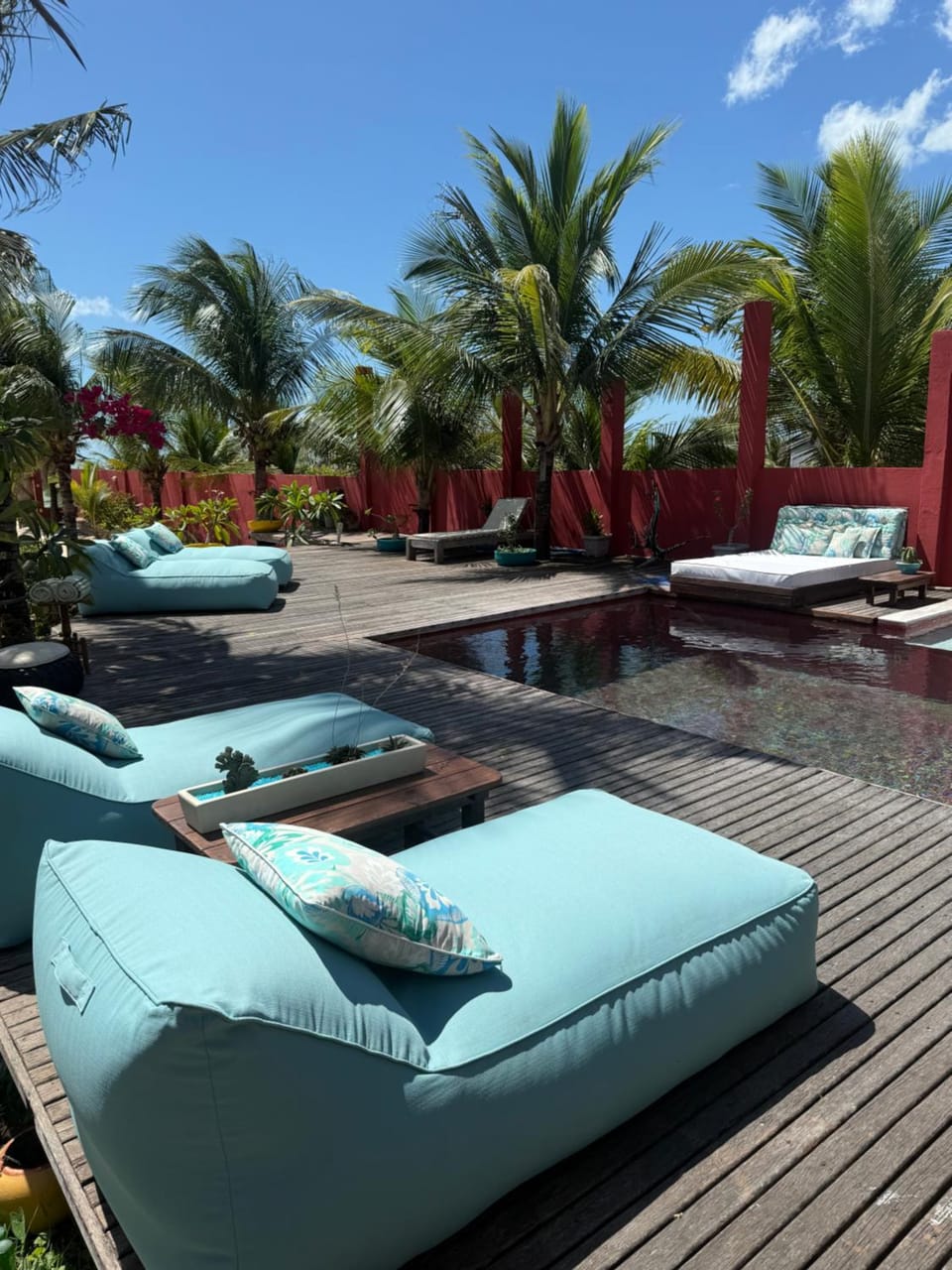 Pool view, Swimming pool, sunbed