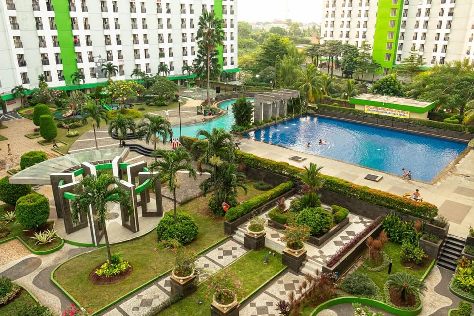Day, Natural landscape, Garden view, Pool view, Swimming pool