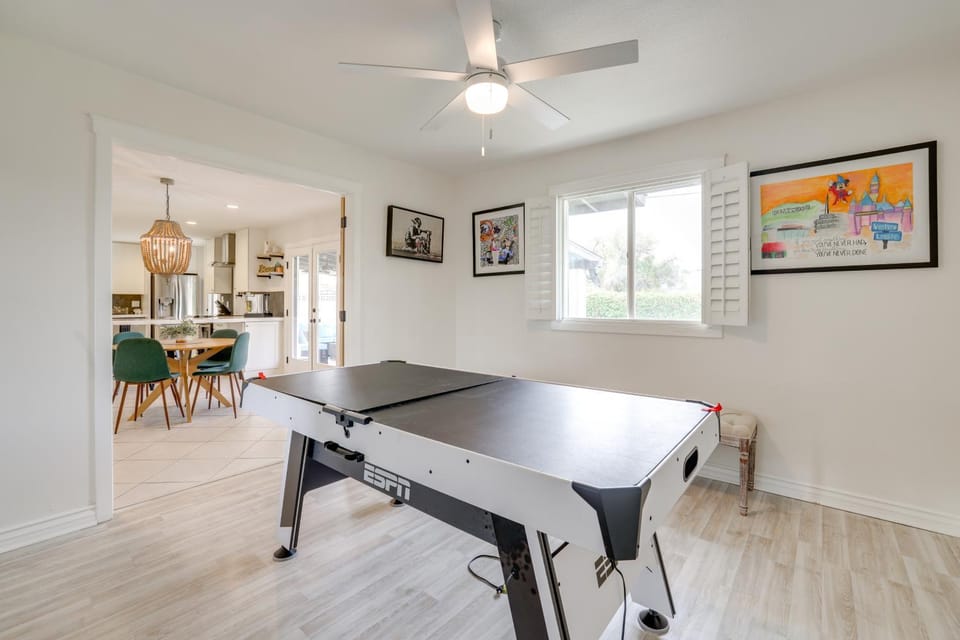 3 Mi to Old Town: Modern Oasis, Game Room + Pool House in Scottsdale