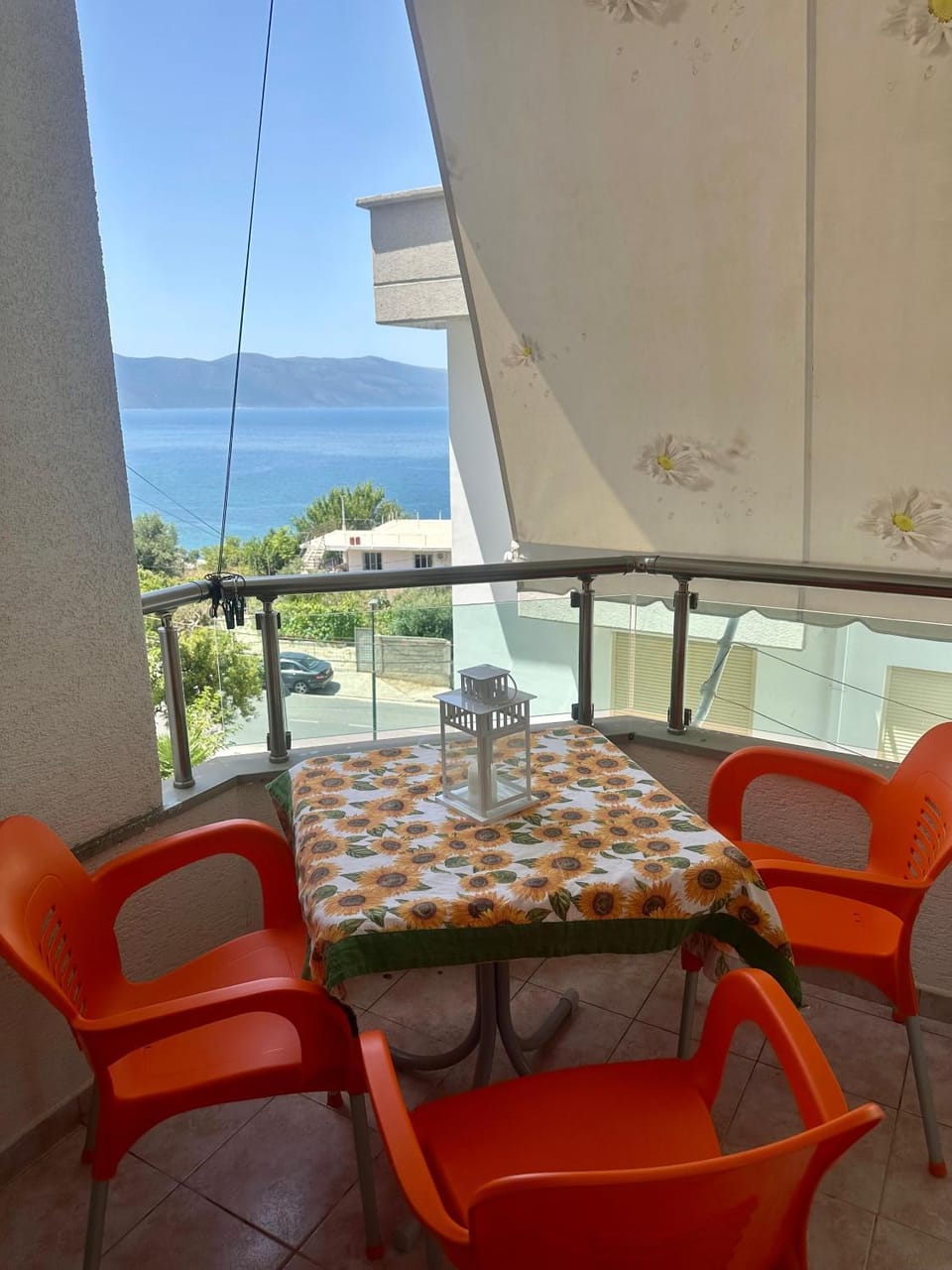 Day, Natural landscape, View (from property/room), Balcony/Terrace, Seating area, Sea view