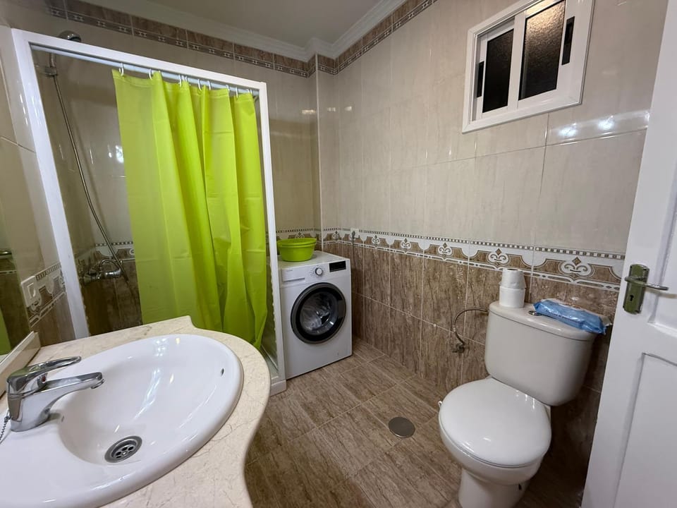 Bathroom, washing machine