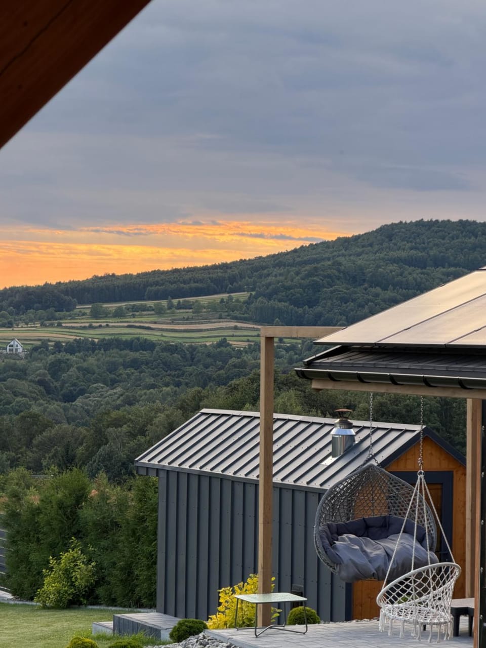 Sauna, Mountain view