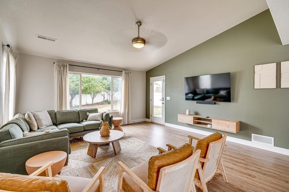 Family Home w/ Fenced Yard in Pueblo: 5 Mi to Dtwn House in Pueblo West