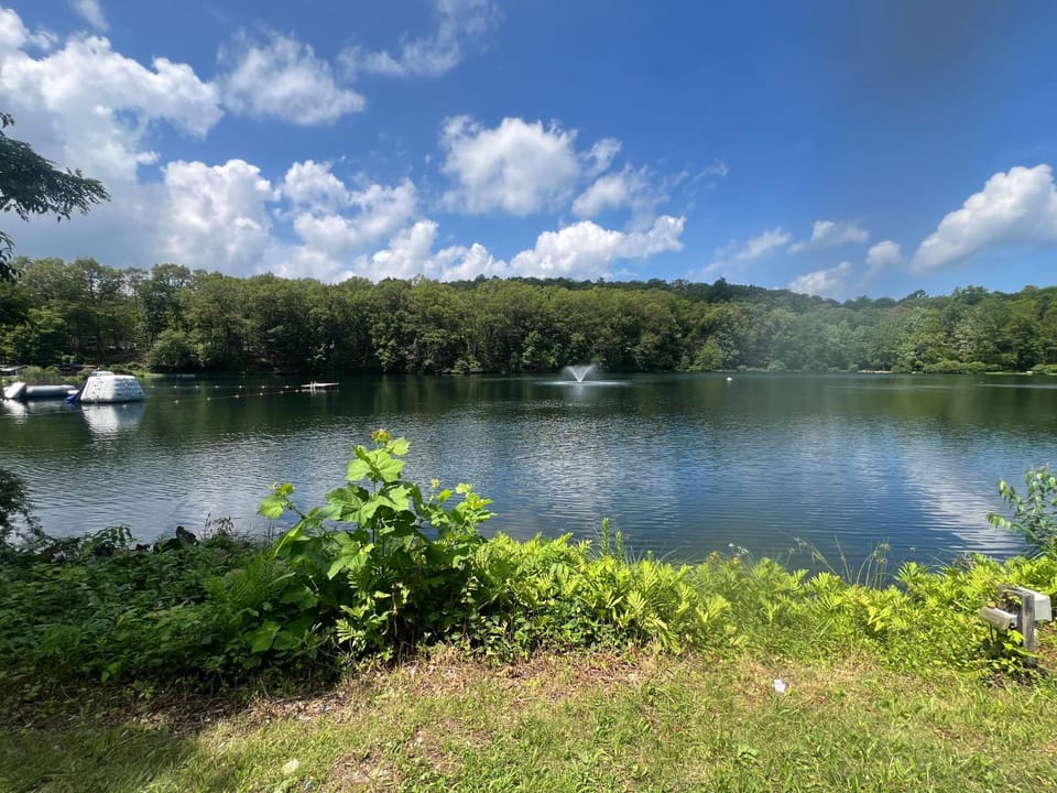 Natural landscape, Lake view, Mountain view