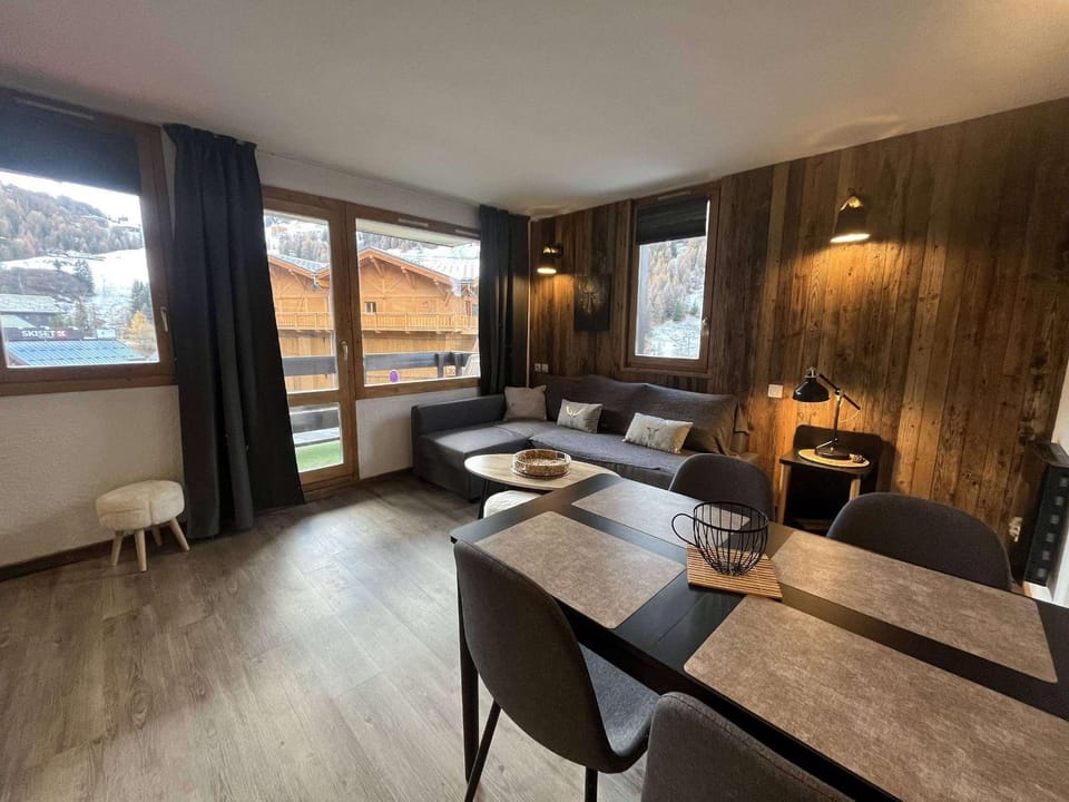 Appartement cosy 6 pers avec parking compris Apartment in Mâcot-la-Plagne