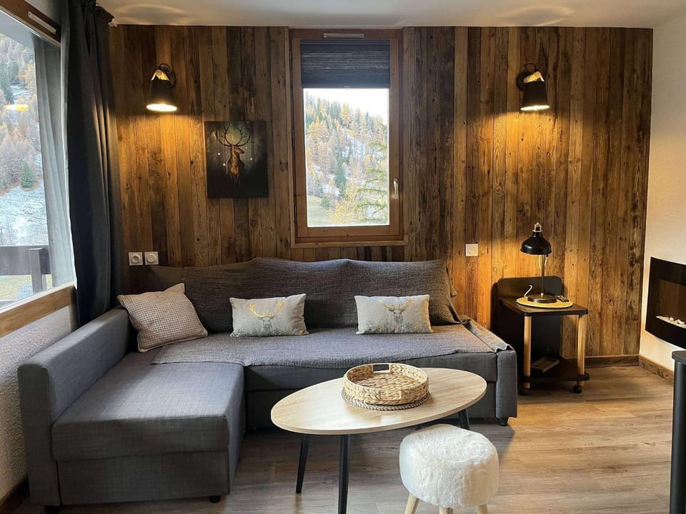 Appartement cosy 6 pers avec parking compris Apartment in Mâcot-la-Plagne