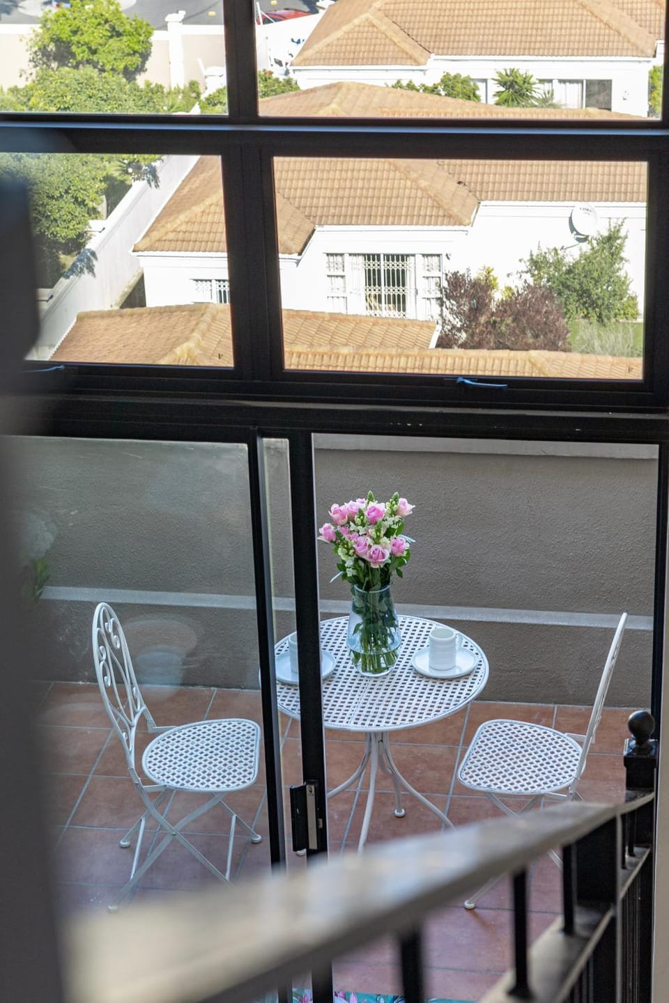 Patio, Day, View (from property/room), Balcony/Terrace, Living room, Seating area, Dining area