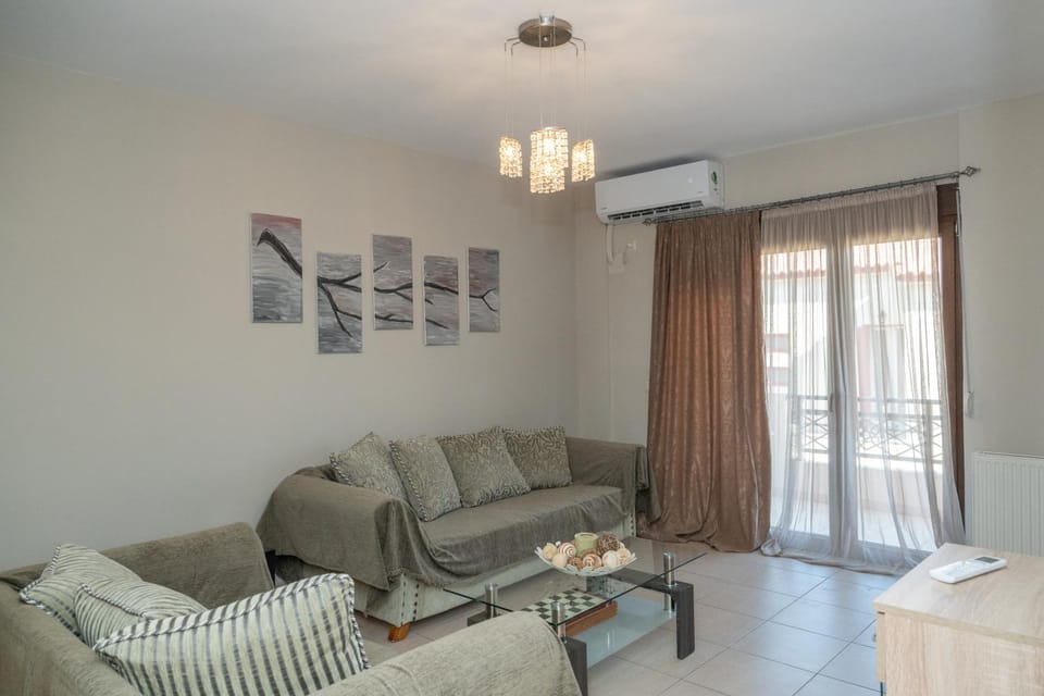 Living room, air conditioner