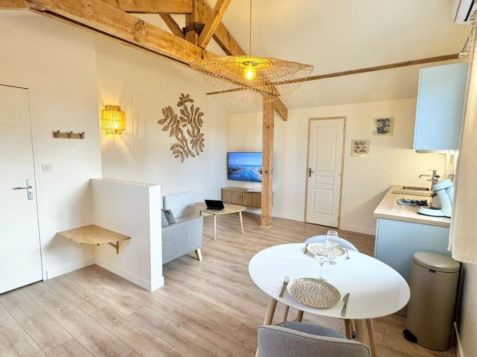 Aux portes de la plage, entièrement rénovés, CLIMATISATION, wifi, Parking gratuit, linge de maison fournit, ménage en fin de séjour compris Apartment in Mimizan