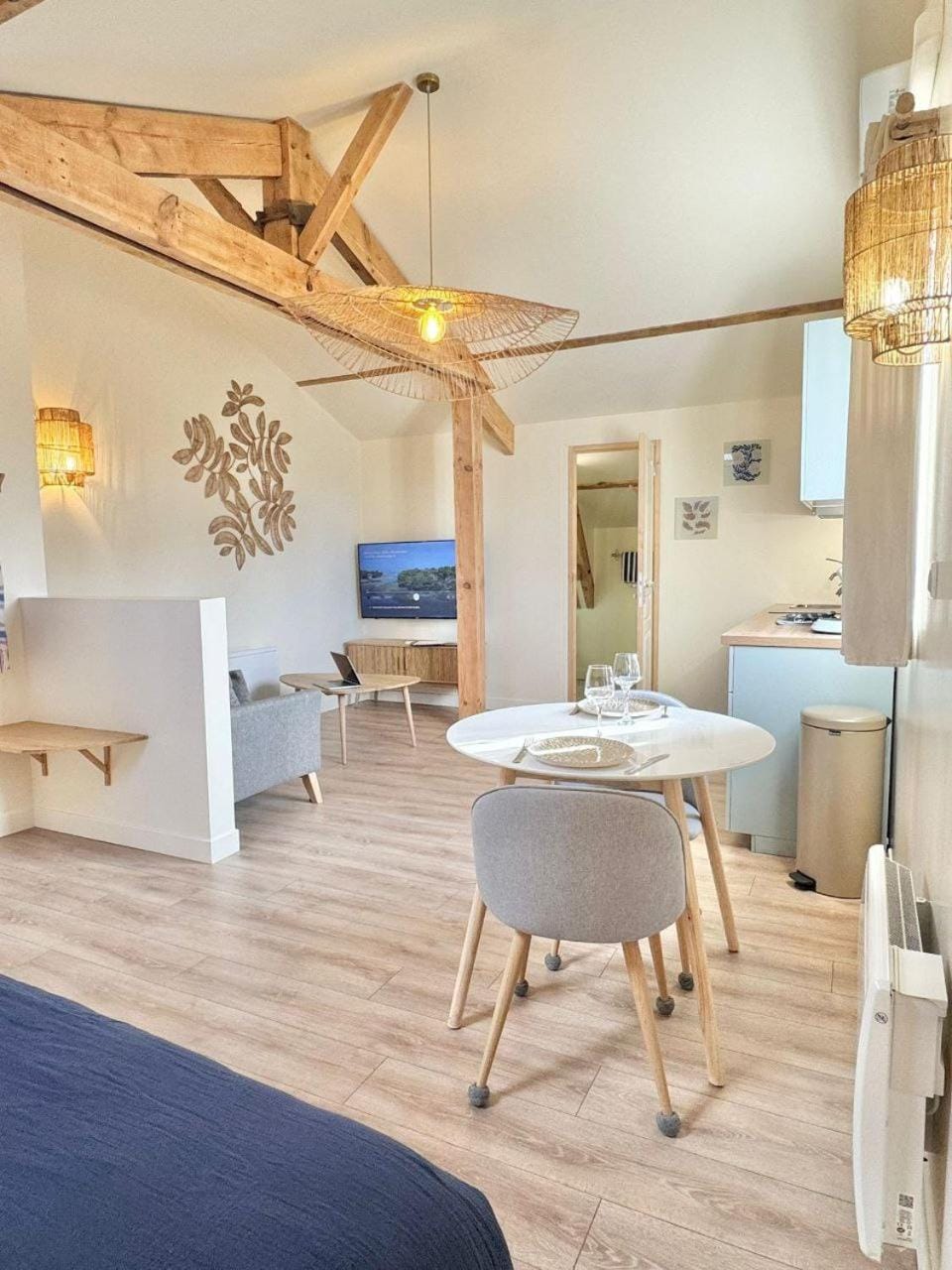 Aux portes de la plage, entièrement rénovés, CLIMATISATION, wifi, Parking gratuit, linge de maison fournit, ménage en fin de séjour compris Apartment in Mimizan
