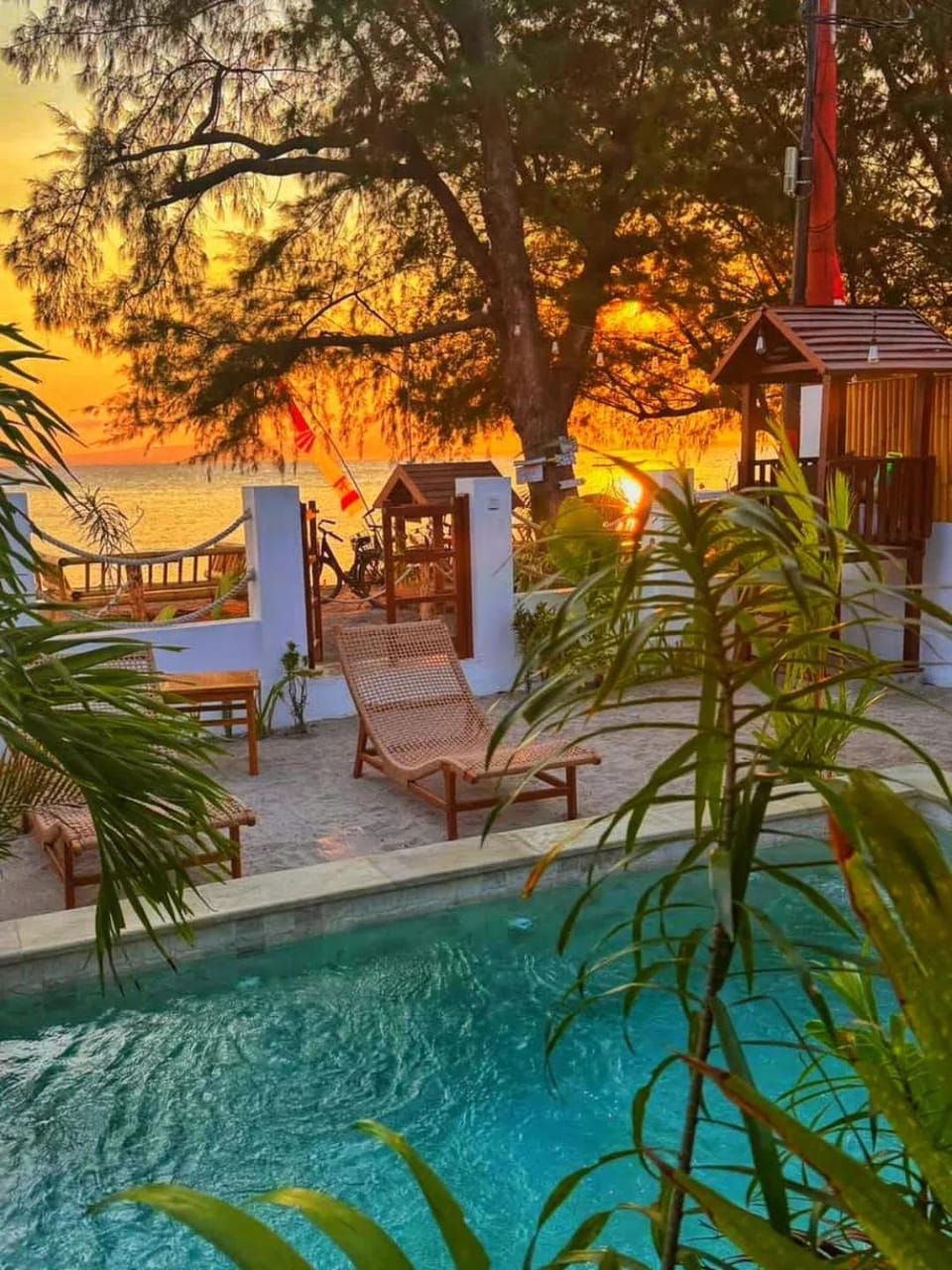 View (from property/room), Sea view, Swimming pool