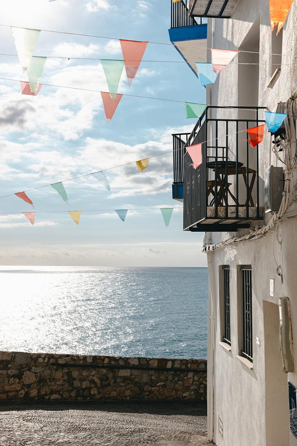 Property building, Day, Natural landscape, View (from property/room), Balcony/Terrace, Sea view