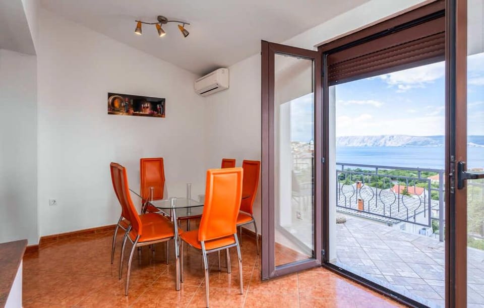 Patio, Day, Natural landscape, View (from property/room), Balcony/Terrace, Living room, Seating area, Dining area, Sea view