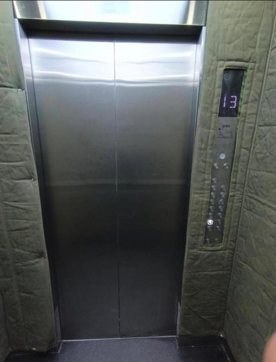 Property building, elevator