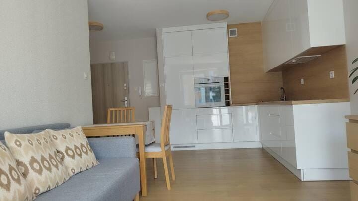 Apartament z Garażem- zatrzymaj się wygodnie, z garażu prosto do apartamentu Apartment in Pomeranian Voivodeship