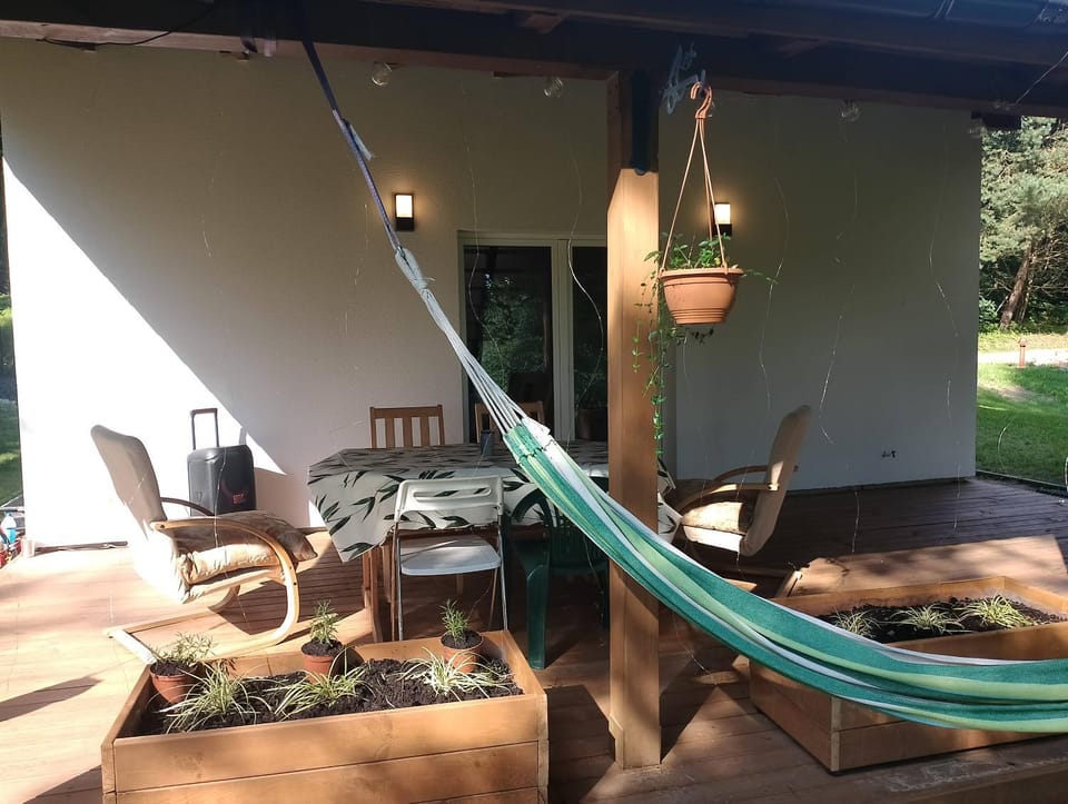 Patio, Garden, Seating area, Garden view