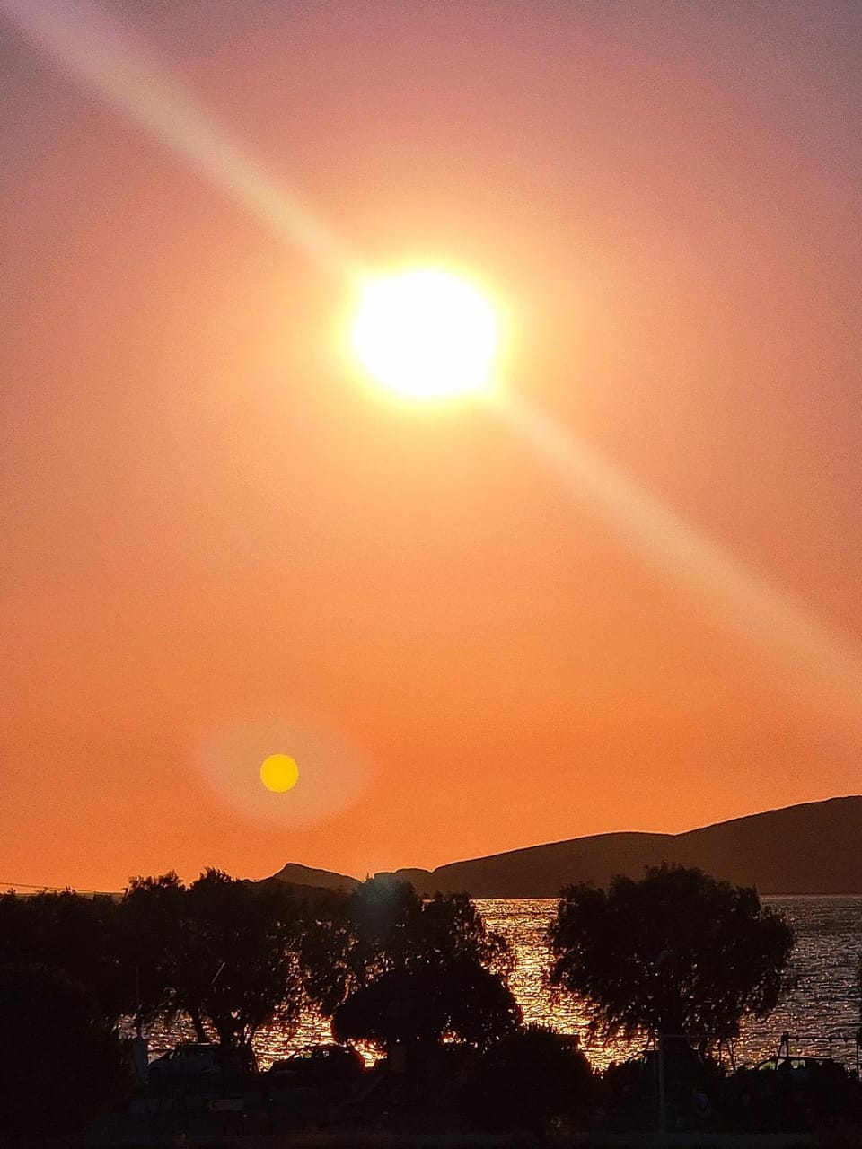 Sea view, Sunset
