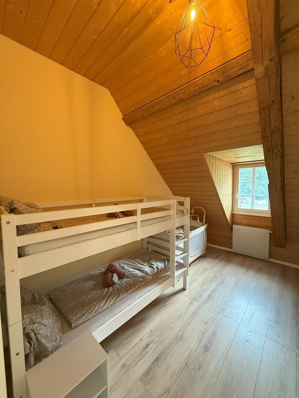 Bed, Photo of the whole room, Bedroom, bunk bed