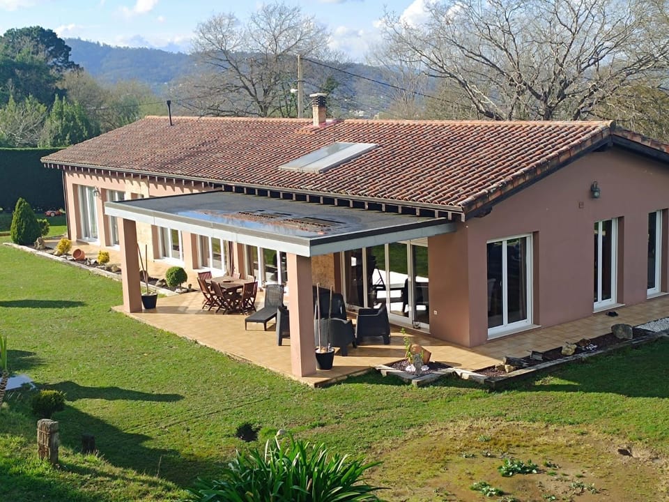 Property building, Garden view