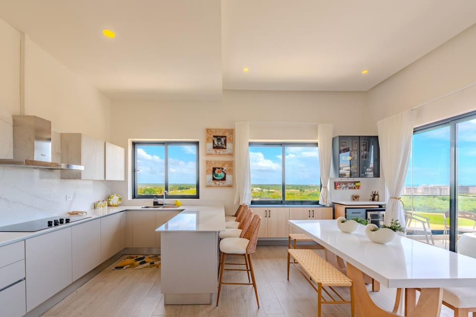 New! Luxury PH with Pool Golf & Ocean Views Apartment in Punta Cana