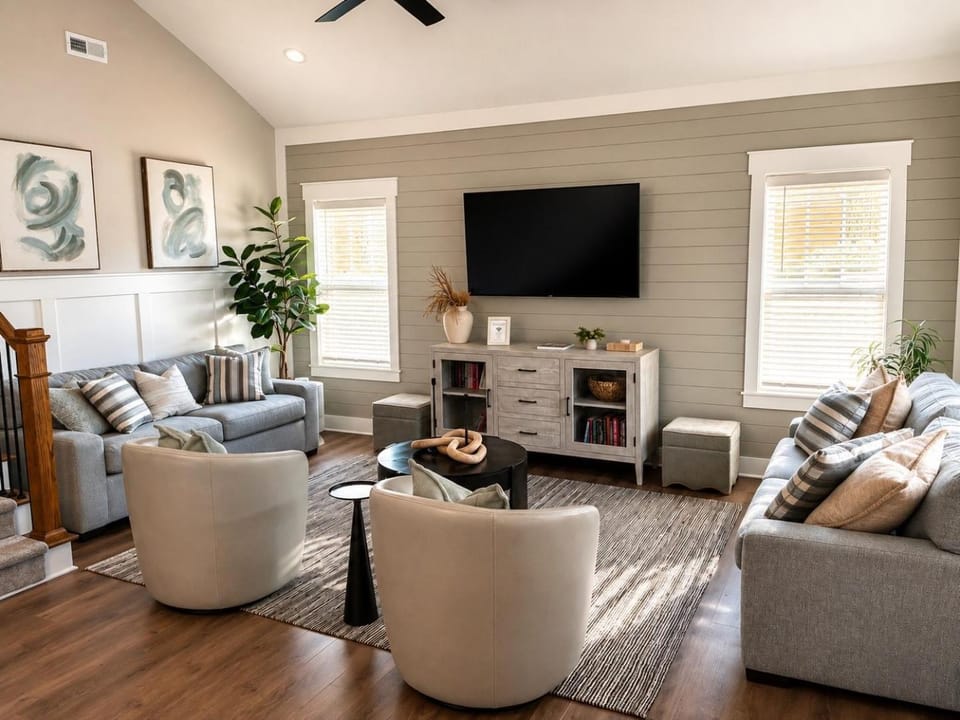 TV and multimedia, Living room, Seating area