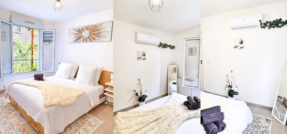 Appartement Cosy Dans Un Ecrin De Verdure -Nice Apartment in Nice