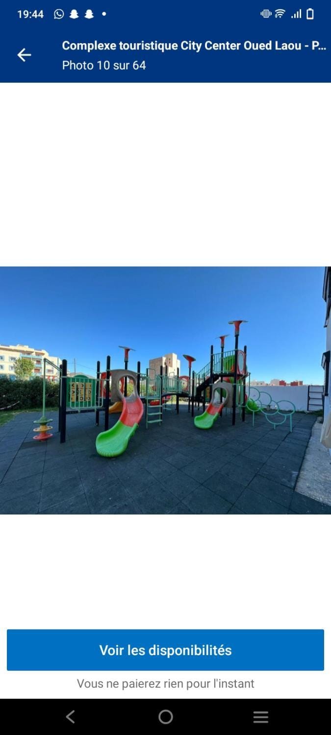 Appartement a Oued laou complexe cité cinter Apartment in Tangier-Tétouan-Al Hoceima