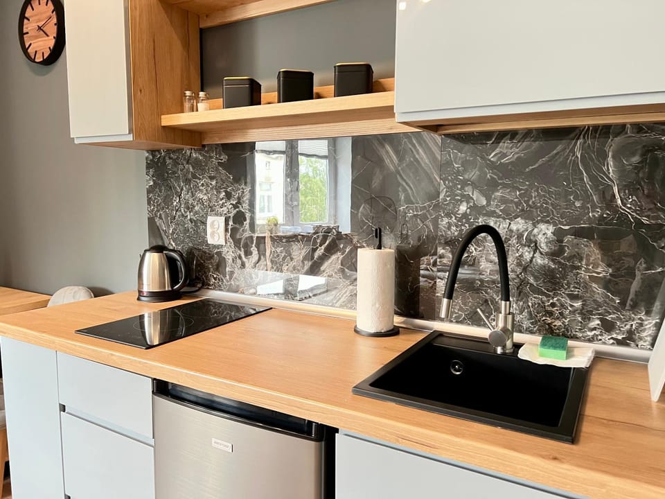 Kitchen or kitchenette, kitchen