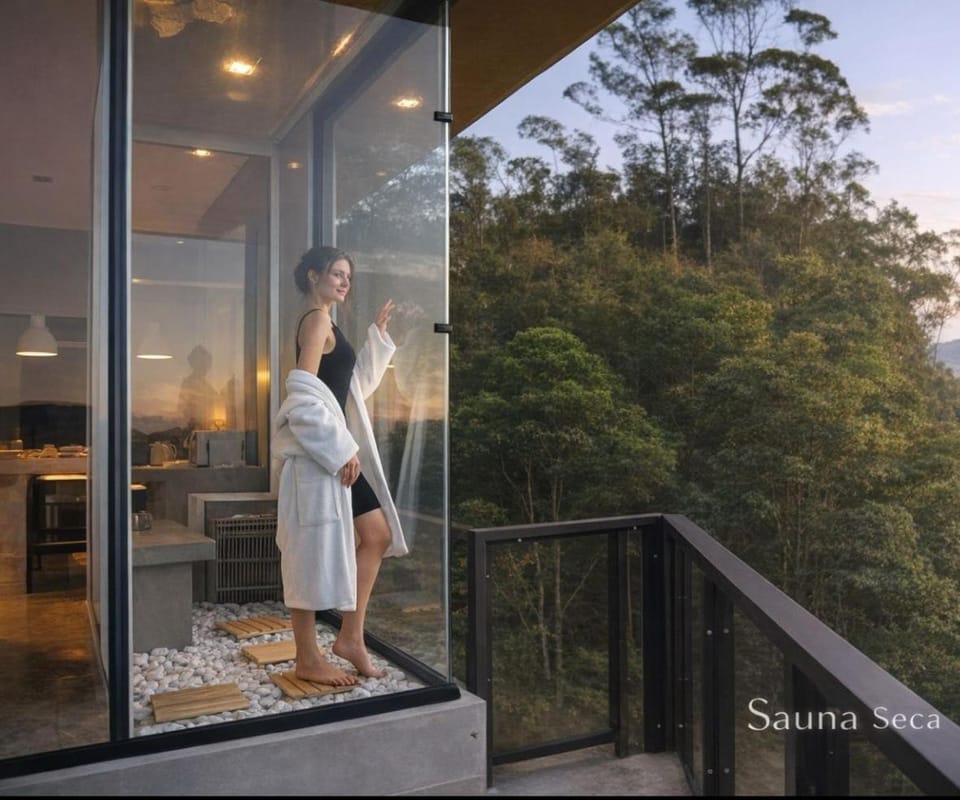 Chalé Boutique - Spa - Sauna seca , Jacuzzi , Rede suspensa Chalet in State of São Paulo