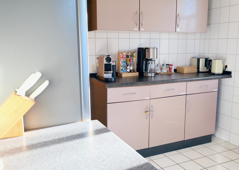 Coffee/tea facilities, Communal kitchen, City view, Inner courtyard view