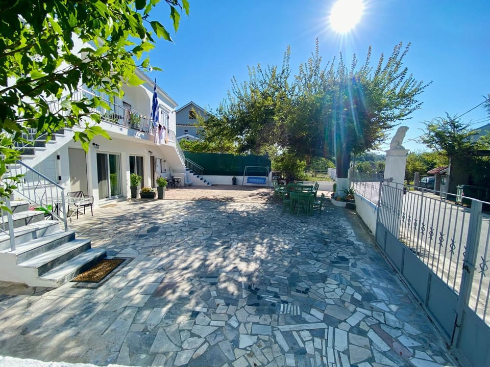 Property building, Patio