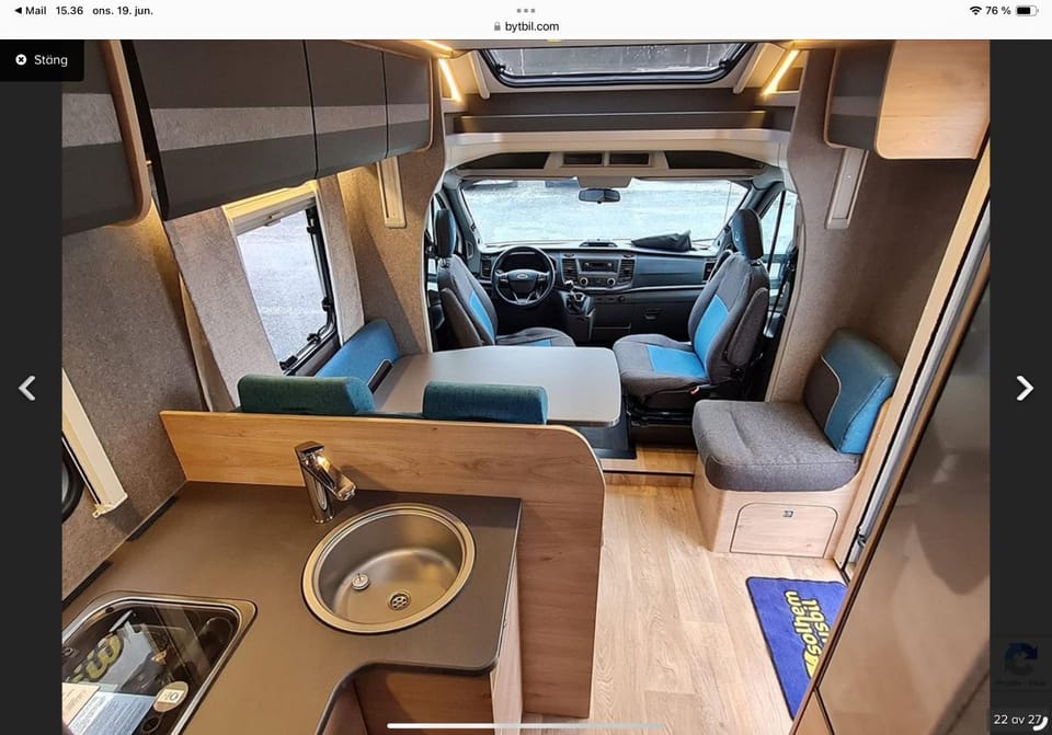 Autocamper til 4 personer Luxury tent in Europe