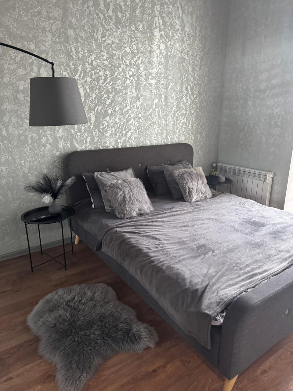 Gray apartments Apartment in Ukraine