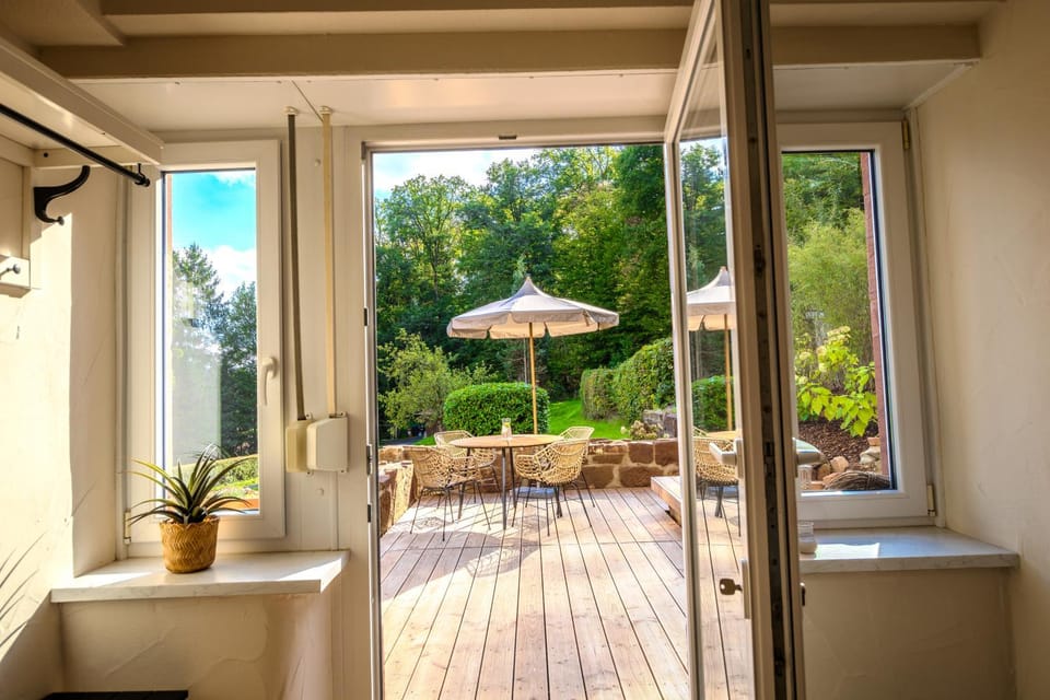 Garden, Balcony/Terrace, Dining area, Garden view