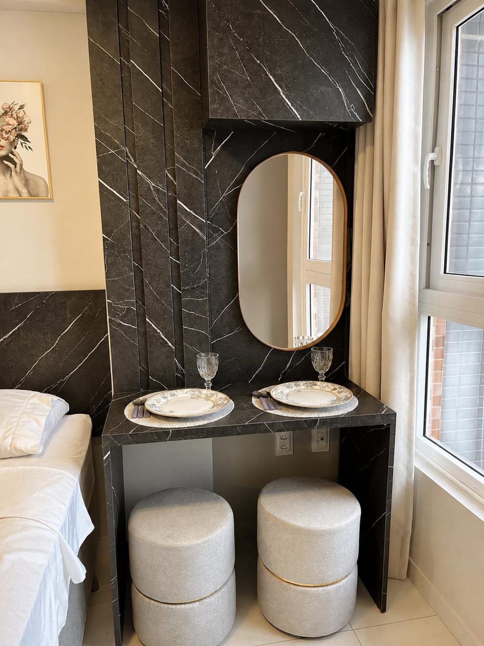 Dining area, Bedroom