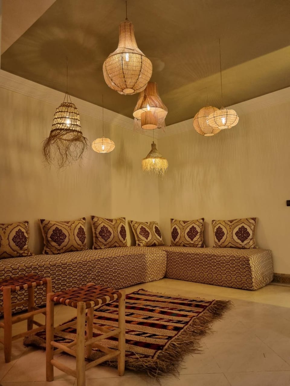 Entire Luxury Duplex Appart 3Bedroom 2Living Rooms in Top Center Apartment in Marrakesh