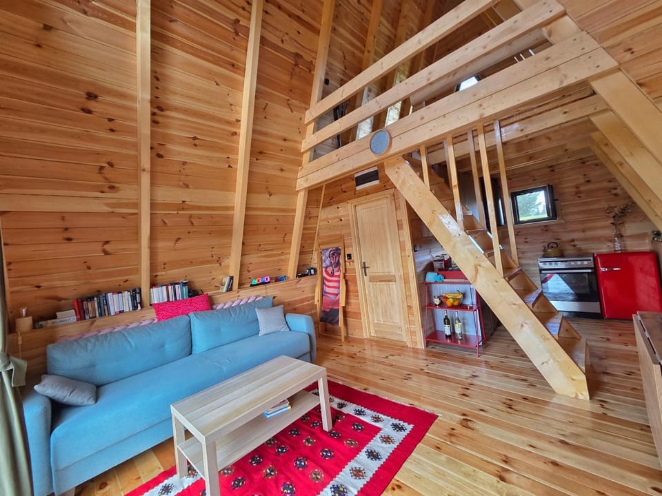 Living room, kitchen